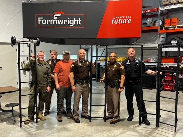 LaGrange Co. Sheriff’s Office Receives Equipment Donation